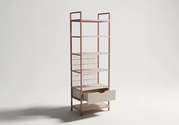 Estantería metálica con cajón MARA