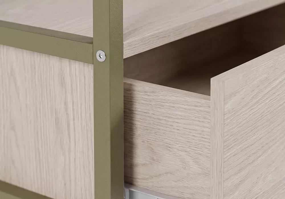 Estantería metálica con cajón MARA Estantería metálica con cajón MARA