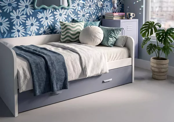 Cama nido de 90 ó 105 con somier de arrastre corban PLUS Cama nido de 90 ó 105 con somier de arrastre corban PLUS