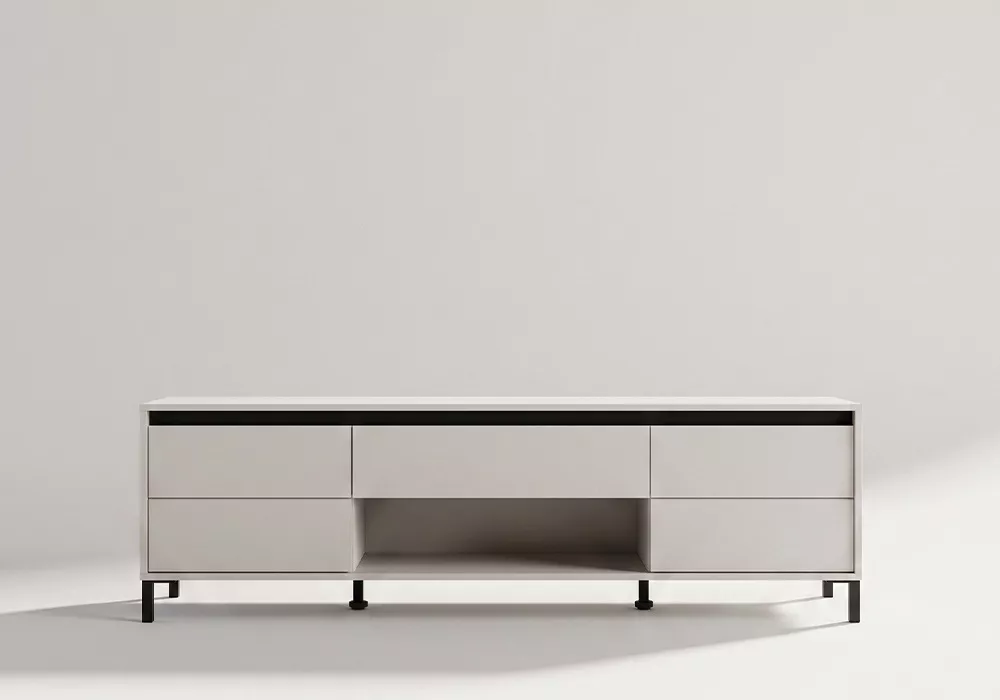 Mueble TV 2 puertas y 1 cajón ORBEN