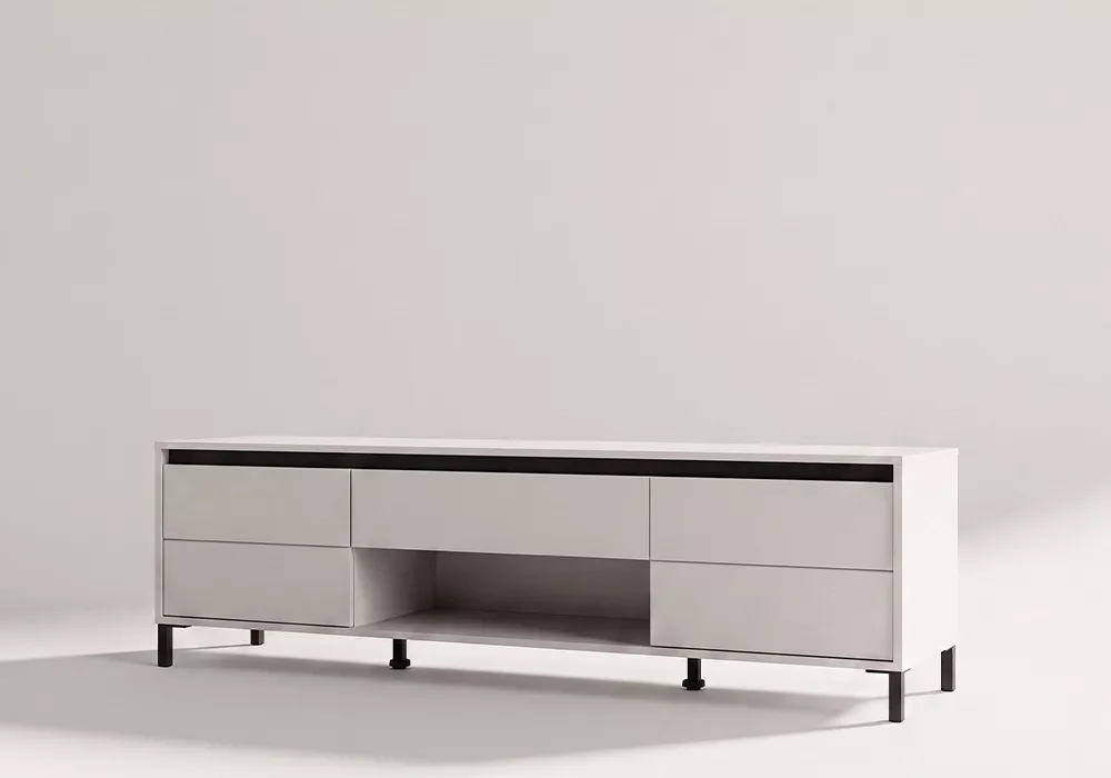 Mueble TV 2 puertas y 1 cajón ORBEN