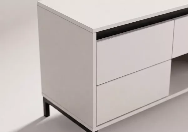 Mueble TV 2 puertas y 1 cajón ORBEN