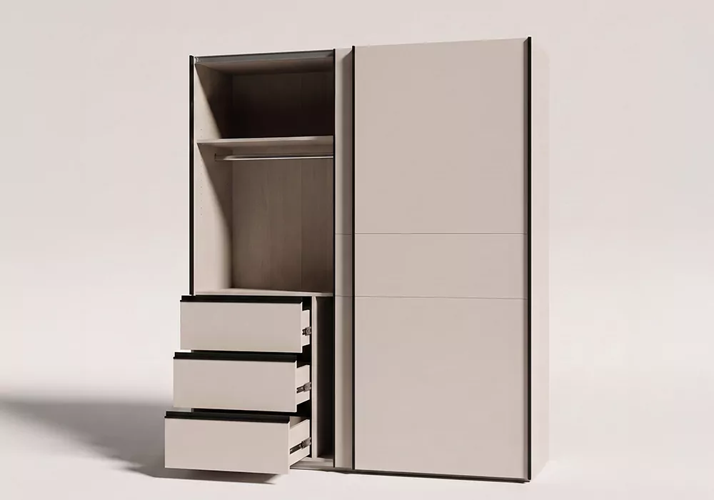 Armario 2 puertas correderas TOLSON Armario 2 puertas correderas TOLSON