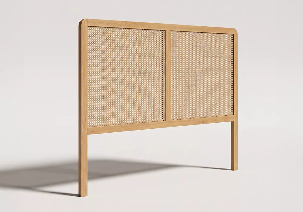 Cabeça de cama 135 ou 150 faia e rattan CALABRIA