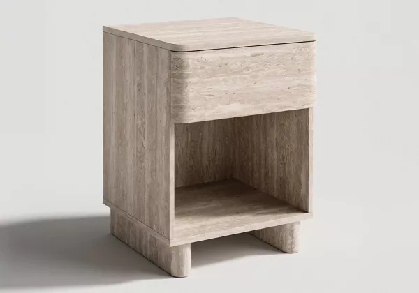 Mesita de noche con cajón TRAVIA Mesita de noche con cajón TRAVIA