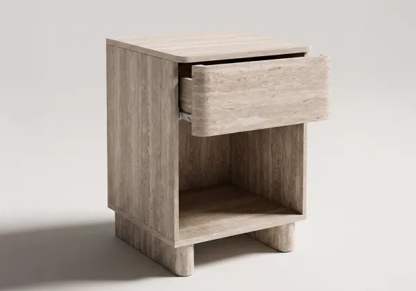 Mesita de noche con cajón TRAVIA Mesita de noche con cajón TRAVIA