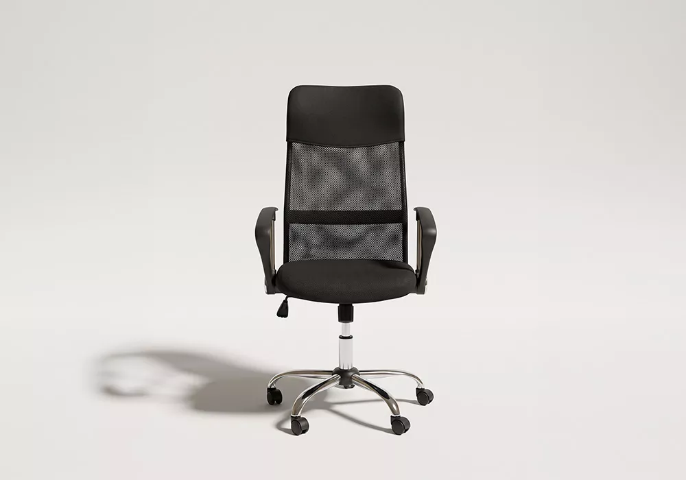 Silla de estudio Black foto frontal
