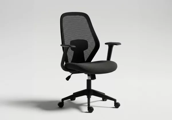Silla oficina giratoria LIX antracita 3/4 Silla oficina giratoria LIX antracita 3/4