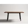 Mesa comedor rectangular extensible RIVA