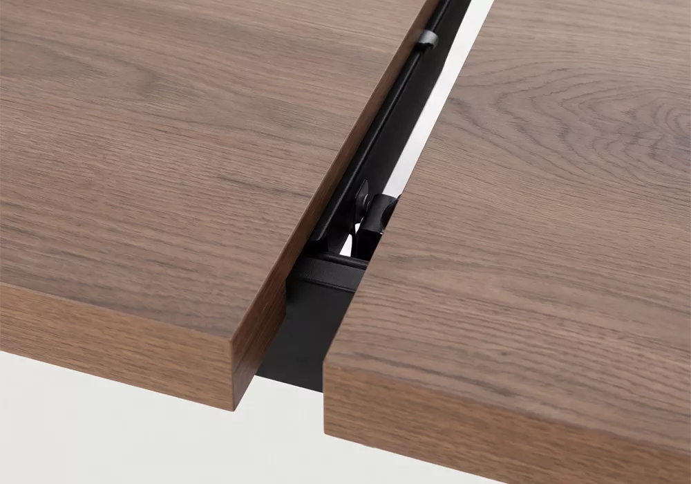 Mesa comedor rectangular extensible RIVA detalle extensible Mesa comedor rectangular extensible RIVA detalle extensible