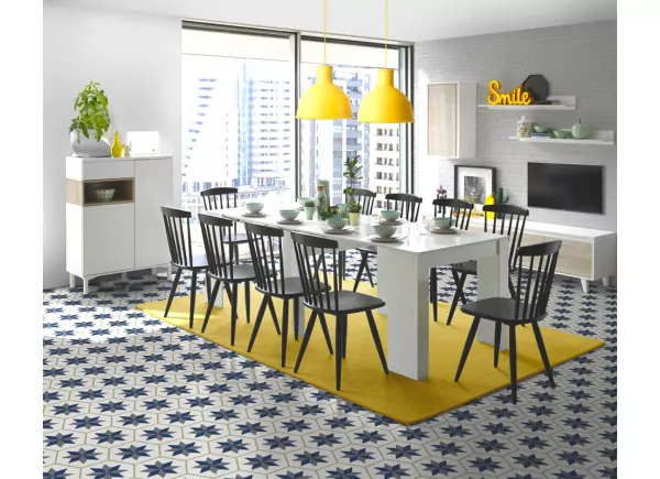 Mesa multifuncional Acacia para sala de jantar Mesa multifuncional Acacia para sala de jantar