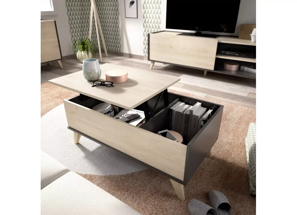 MESA DE CENTRO ELEVABLE RIBEL MESA DE CENTRO ELEVABLE RIBEL