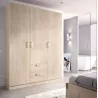 ARMARIO 3PTAS+2 CAJ NATURAL MAXIKOAN ARMARIO 3PTAS+2 CAJ NATURAL MAXIKOAN