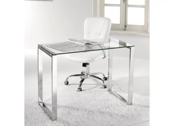 MESA DE ESTUDO DE VIDRO BETTO