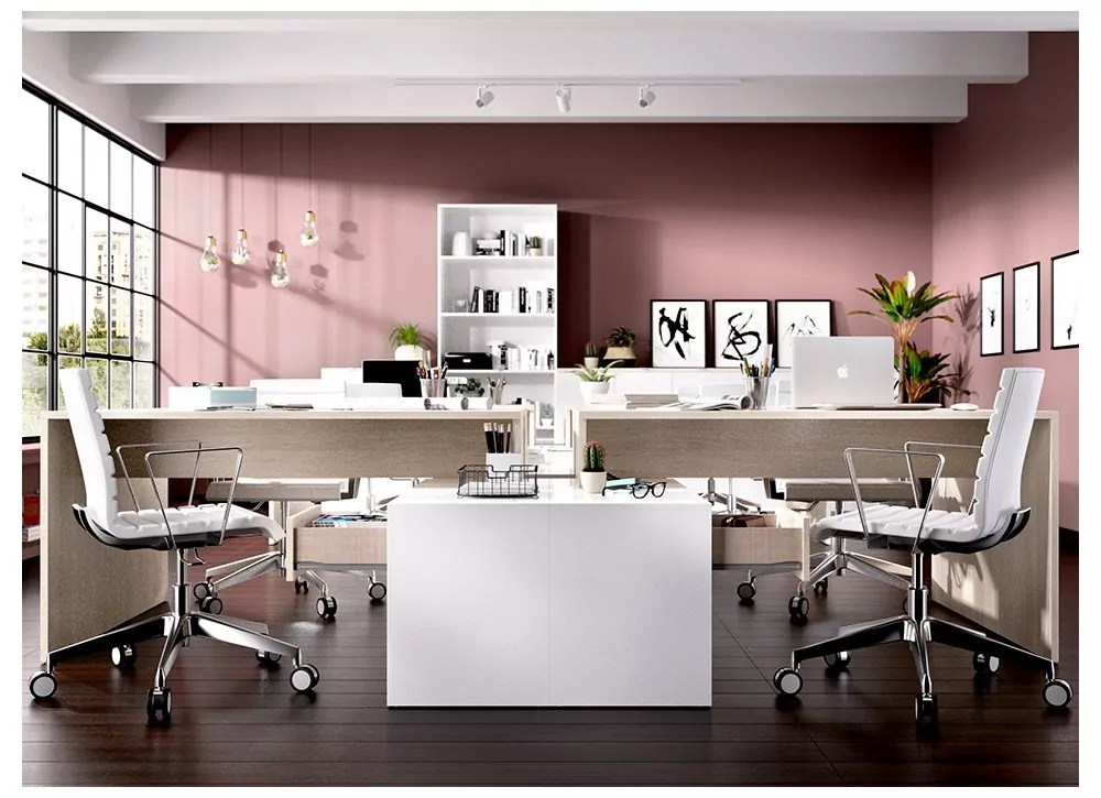 Mesa de estudio en ángulo STUART