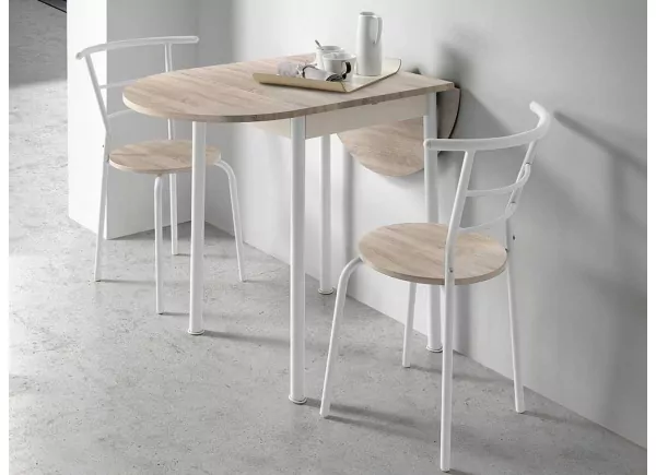 CONJUNTO COCINA MESA+2 SILLAS TEVA